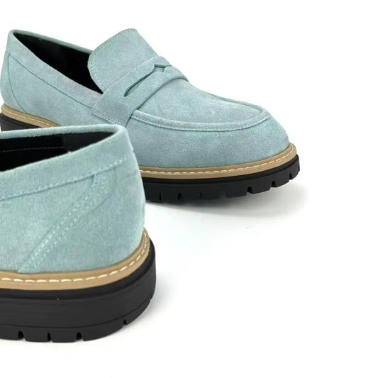 Pure Suede-Leather Loafer