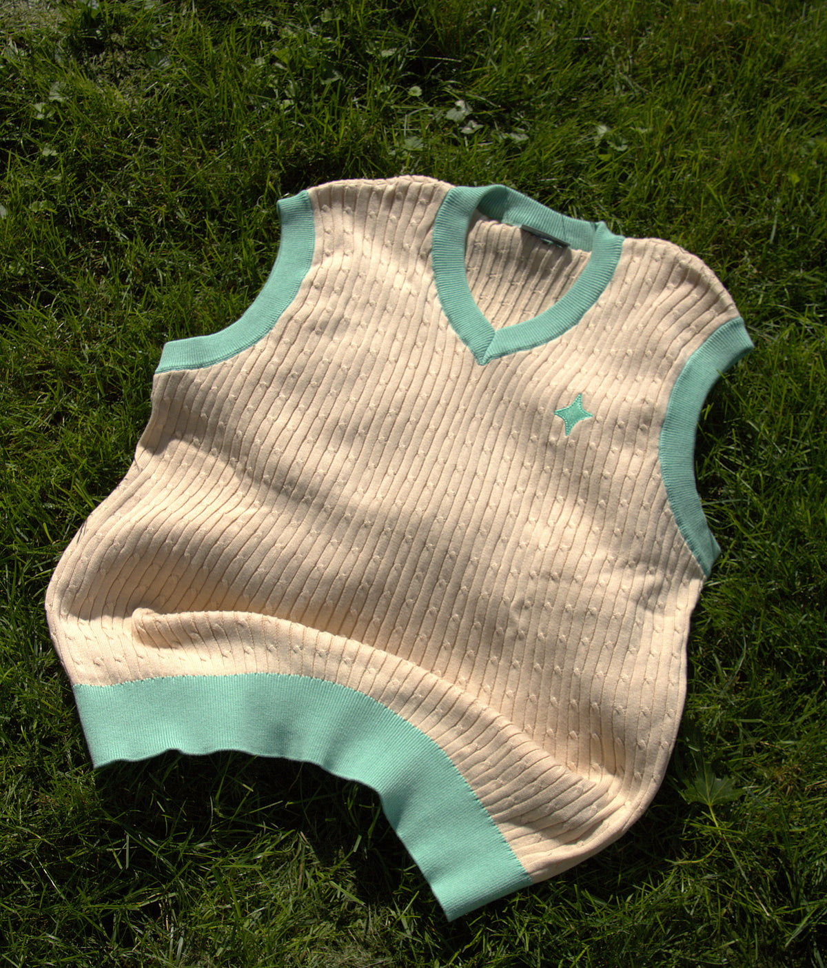 Nova Cable-Knit Vest