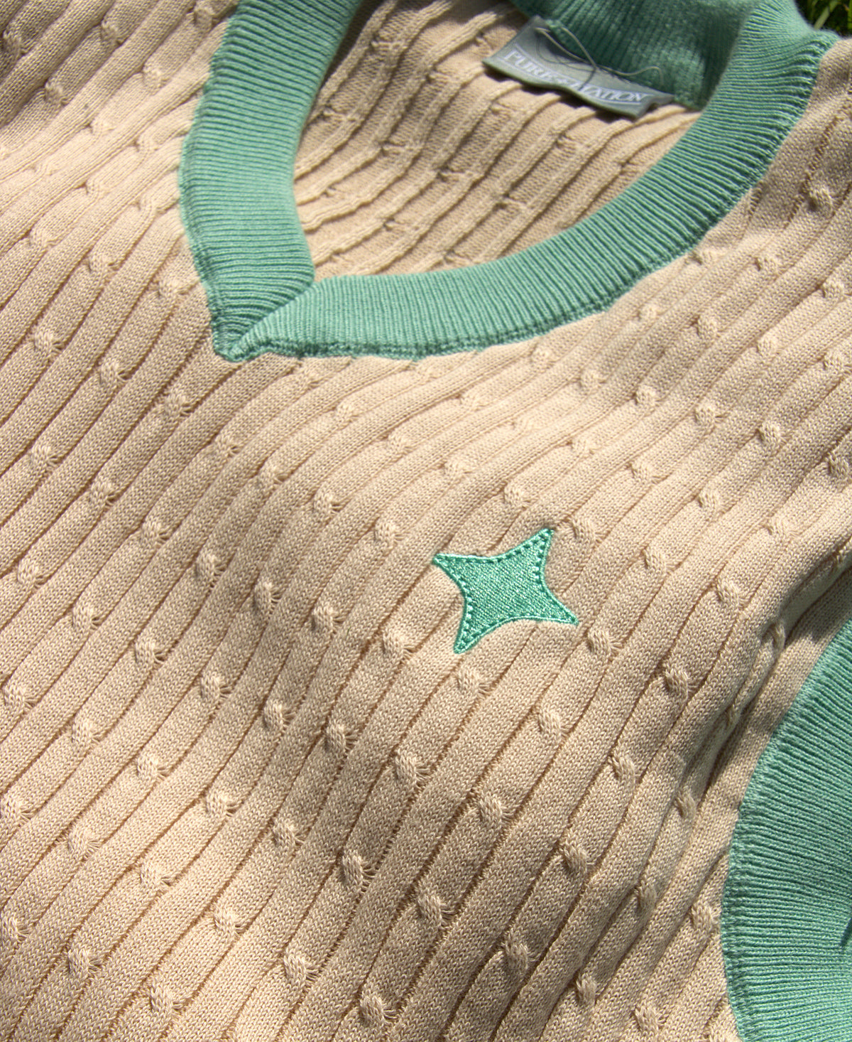 Nova Cable-Knit Vest