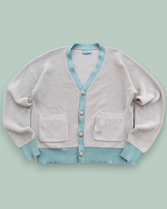 Prelude Waffle Knit Cardigan