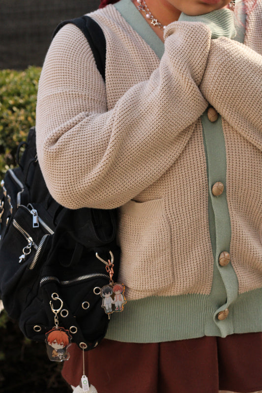 Prelude Waffle Knit Cardigan