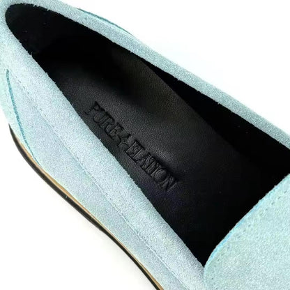Pure Suede-Leather Loafer