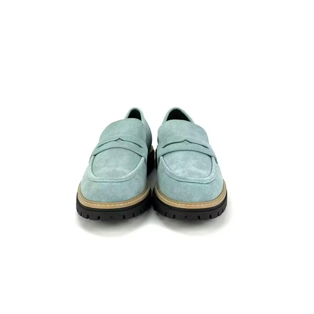 Pure Suede-Leather Loafer