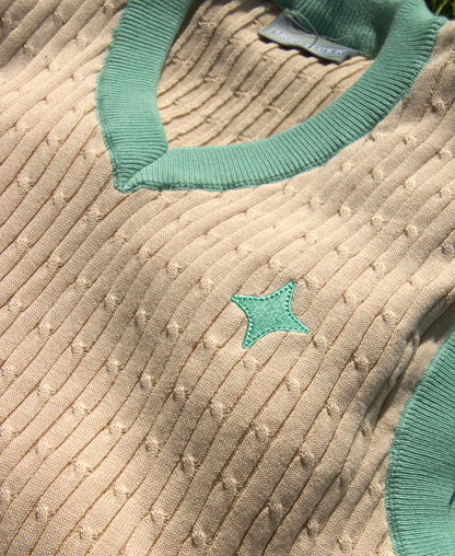 Nova Cable-Knit Vest